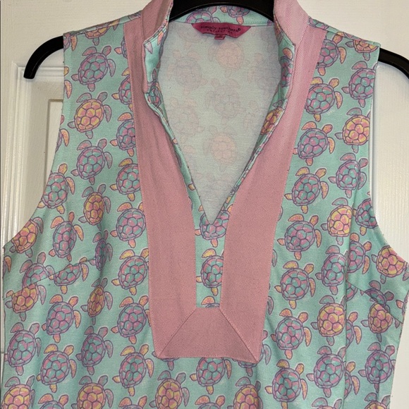 Simply Southern Pink & green Womans Dress small - Picture 6 of 6